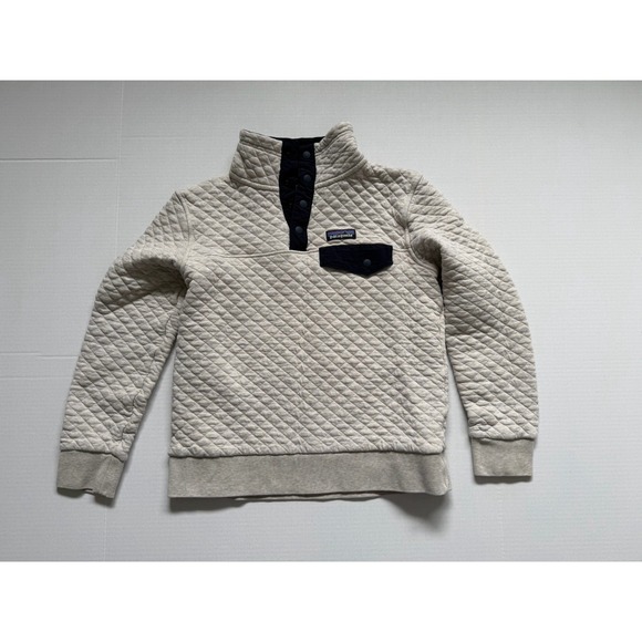 Patagonia Women's Quilted Pull Over Snap Button XSmall - Picture 1 of 7